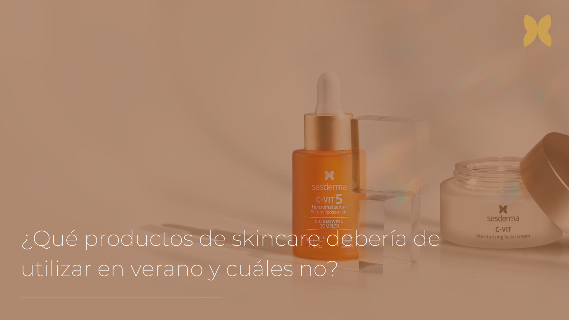 Julio 2025 - Productos de skincare para el verano
